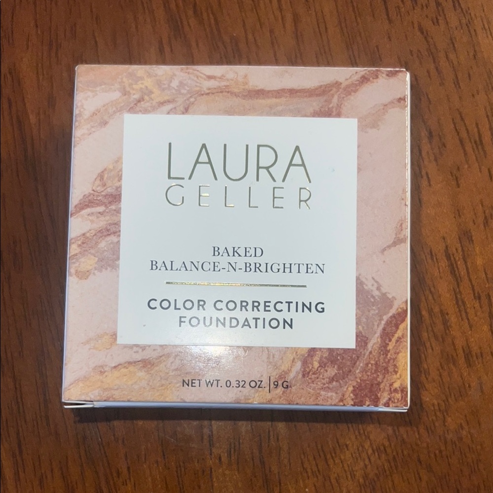 Laura Geller Foundation with Baked Balance and Brighten medium